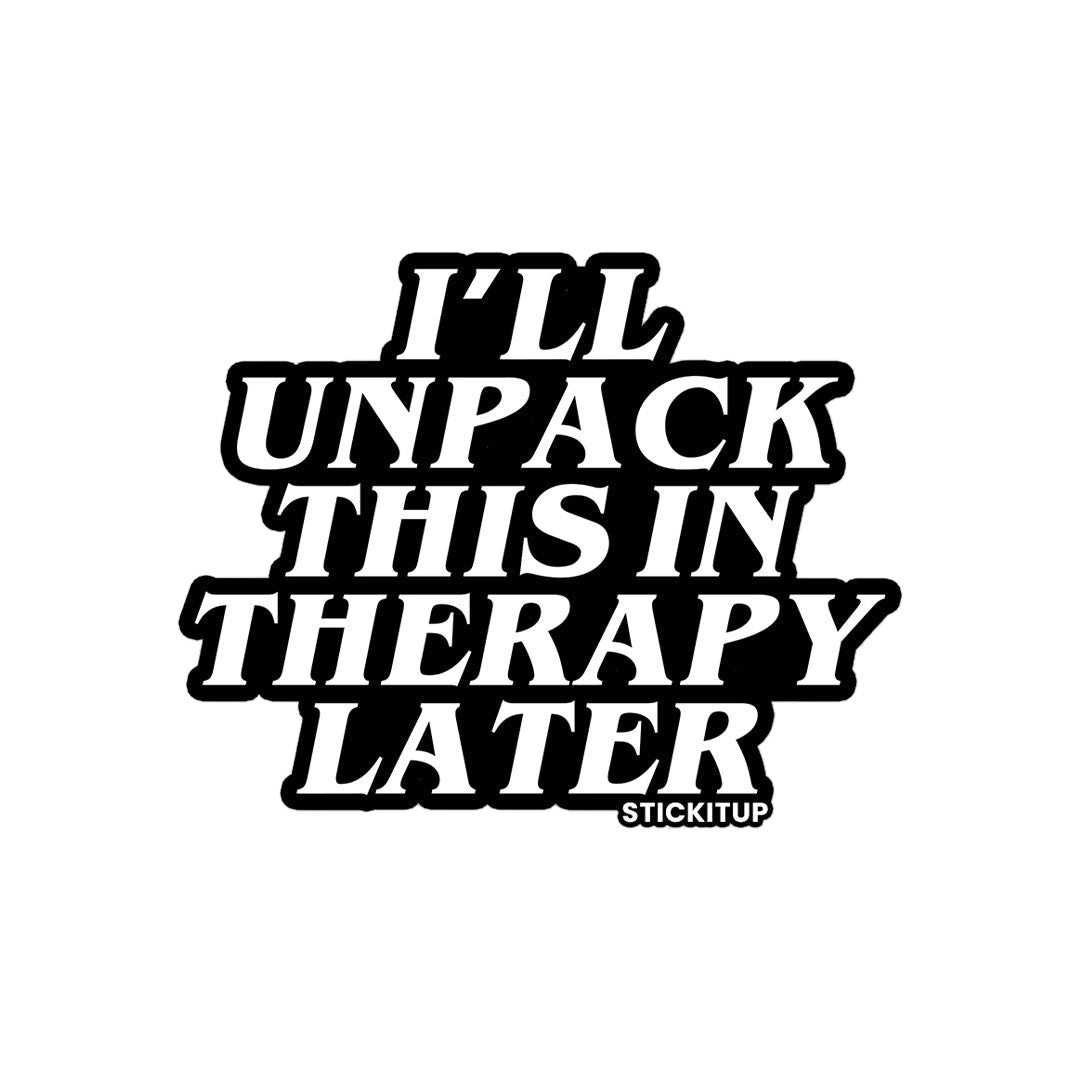 I'll Unpack Sticker